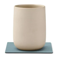 Nupo coaster reversible square 1 pc, lightblue-light grey