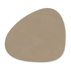 Nupo placemat curve S, Clay brown