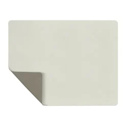 Nupo placemat reversible square L 1 pc, Linen-Flint grey