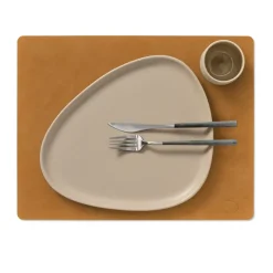 Nupo placemat square L, Burned curry