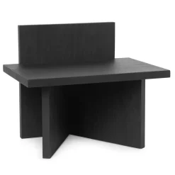 Oblique stool, Black