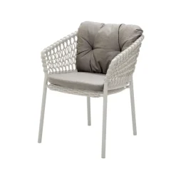 Ocean/Basket/Moments cushion set chair, Cane-line Natté taupe