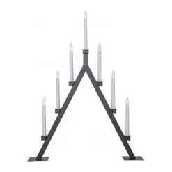 Oliver Candle Holder 60 cm, Black
