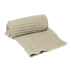 Organic towel 50x100 cm, Light Celedon