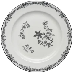 Ostindia Black plate, Ø 27 cm
