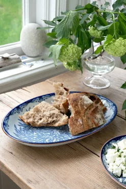 Ostindia Floris oval serving plate, 22x33 cm