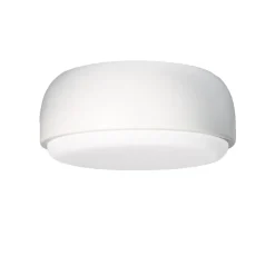 Over me ceiling and wall lamp Ø30 cm, white