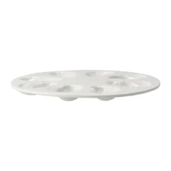 Oyster plate Ø27 cm, White