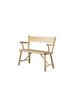 P11 children's bench, Beech nature lacquered