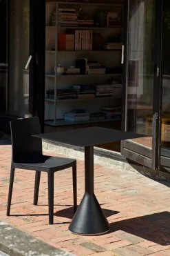 Palissade Cone square coffee table 65x65 cm, Anthracite