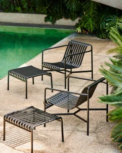 Palissade Low lounge chair, Anthracite
