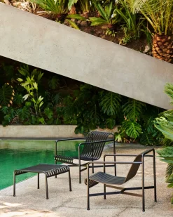 Palissade Low lounge chair, Anthracite