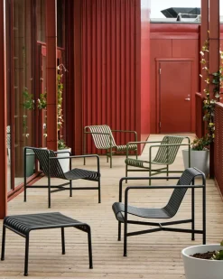 Palissade Low lounge chair, Anthracite