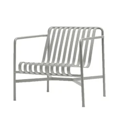 Palissade Low lounge chair, Sky grey
