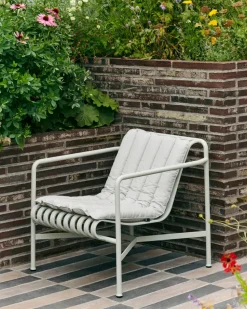 Palissade Low lounge chair, Sky grey