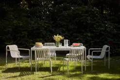 Palissade Low lounge chair, Sky grey