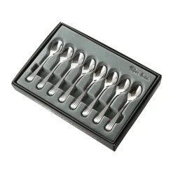 Palm Bright coffee spoon 8-pack, Stainless steel