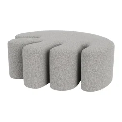 Palma pouf Large 99x118 cm, Pebble