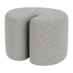 Palma pouf Small 58x65 cm, Pebble