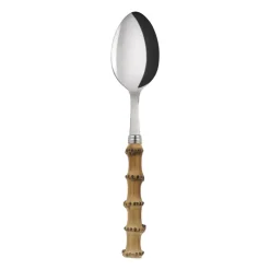 Panda tablespoon, Stainless steel-bamboo