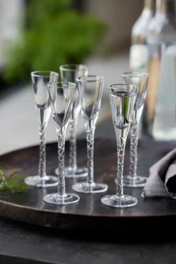 Paris snaps glass 2.5 cl 6-pack, Clear