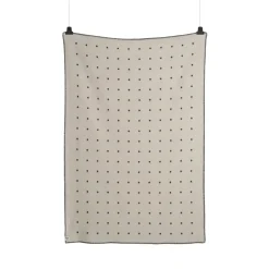 Pastille blanket 135x200 cm, Black and white
