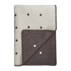 Pastille blanket 135x200 cm, Black and white