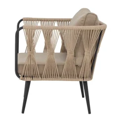 Pavone lounge chair, Brown