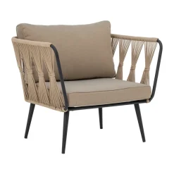 Pavone lounge chair, Brown