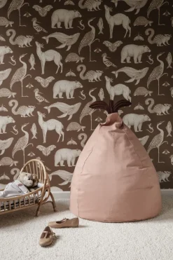 Pear bean bag sittsäck, Dusty Rose