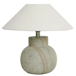 Pella lamp base, Sandstone