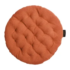 Pepper seat cushion Ø37 cm, Rust orange