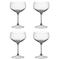 Perfect Serve Champagne bowl 24cl . 4-pack, clear