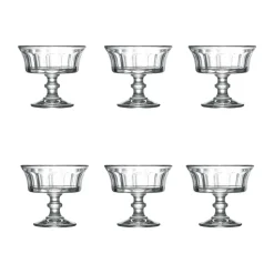 Perigord champagne coupe 22 cl 6-pack, Clear