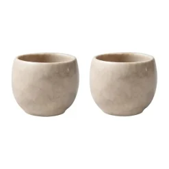 Perlemor Home egg cup 2-pack, Sand