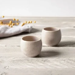 Perlemor Home egg cup 2-pack, Sand