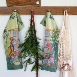 Pettson & Findus kitchen towel, Christmas decoration