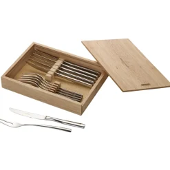 Piemont BBQ/steak set 12 pieces, Stainless steel