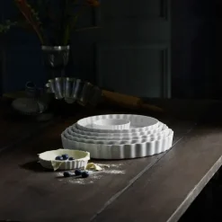 Pillivuyt flan dish round white, Ø 13.5 cm