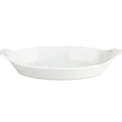 Pillivuyt serving plate oval white, 28x16 cm