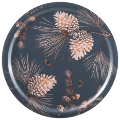 Pine Cone tray Ø 49 cm, Thunder