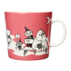Pink Moomin mug special, 40 cl