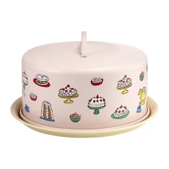 Pippi cake stand with dome, Birthday