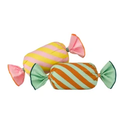Pippi caramel cushion, Pink