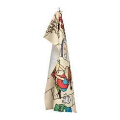 Pippi kitchen towel 50x70 cm, Baking