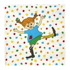 Pippi napkins 33x33 cm 20-pack, Jumping Jack