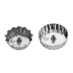 Plate-it tartlet molds 2-pack, Steel