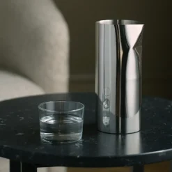 Pleat carafe, Stainless steel