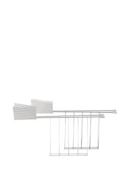 Pleated accessories for 2-slice toaster, Gray