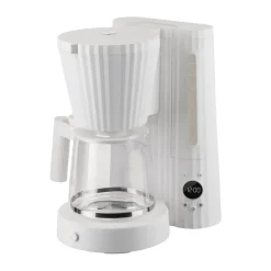 Plissé coffee maker, White